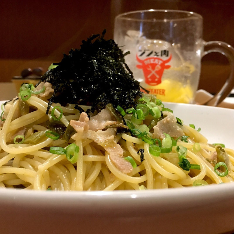 明太高菜スパゲティ(GRILL KING （グリルキング）)