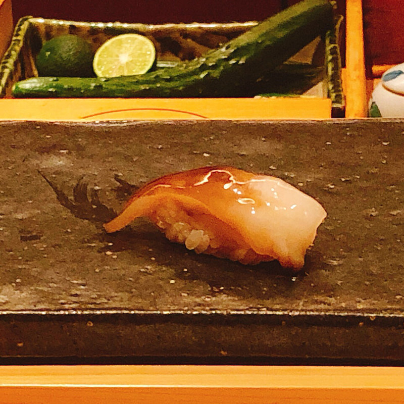 トリ貝の握り(鮨 大地 )