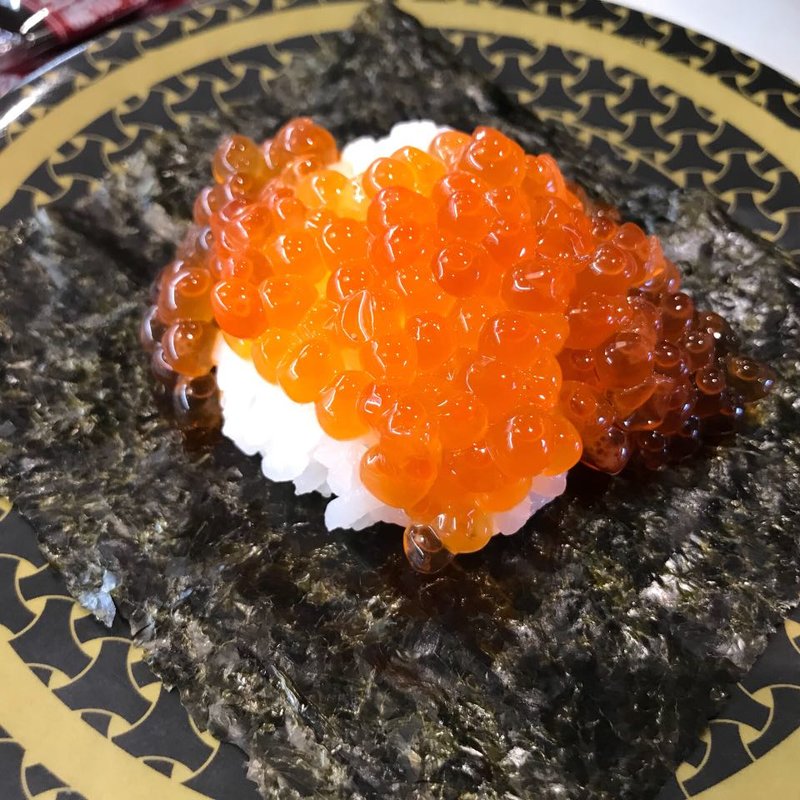 いくらつつみ(はま寿司 金閣寺店)
