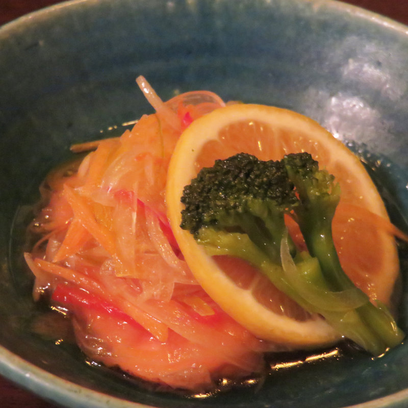 鮭のエスカベッシュ(小箱浦本)