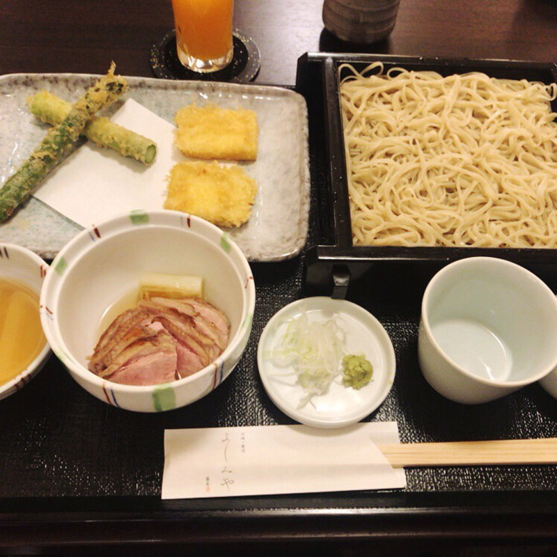 鴨せいろ(手打蕎麦よしみや)