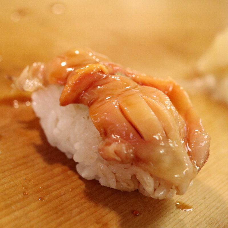 赤貝(柳橋美家古鮨 本店 （やなぎばしみやこずし）)