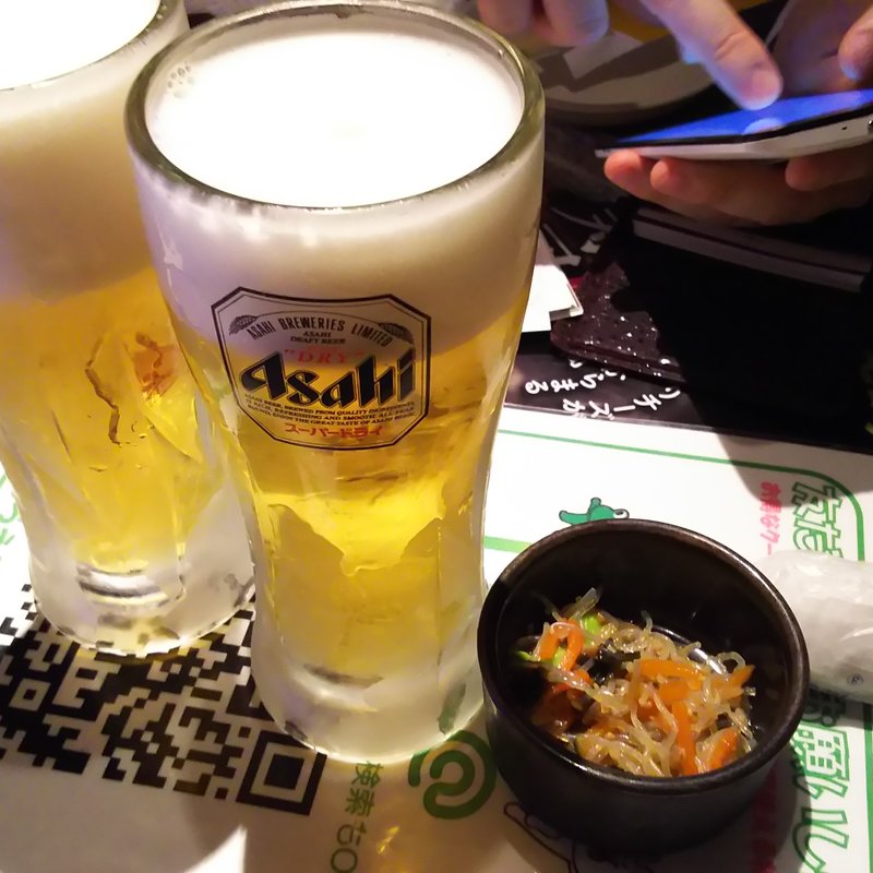 生ビール（中）スーパードライ(土間土間 大井町店 （どまどま）)