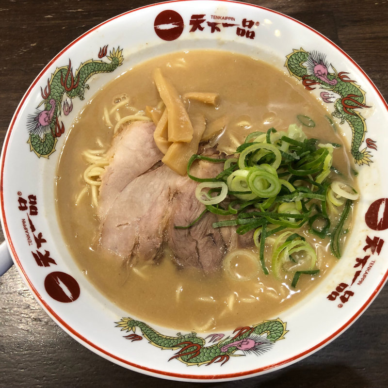 ラーメン こってり 麺大盛(天下一品 堅田店 )