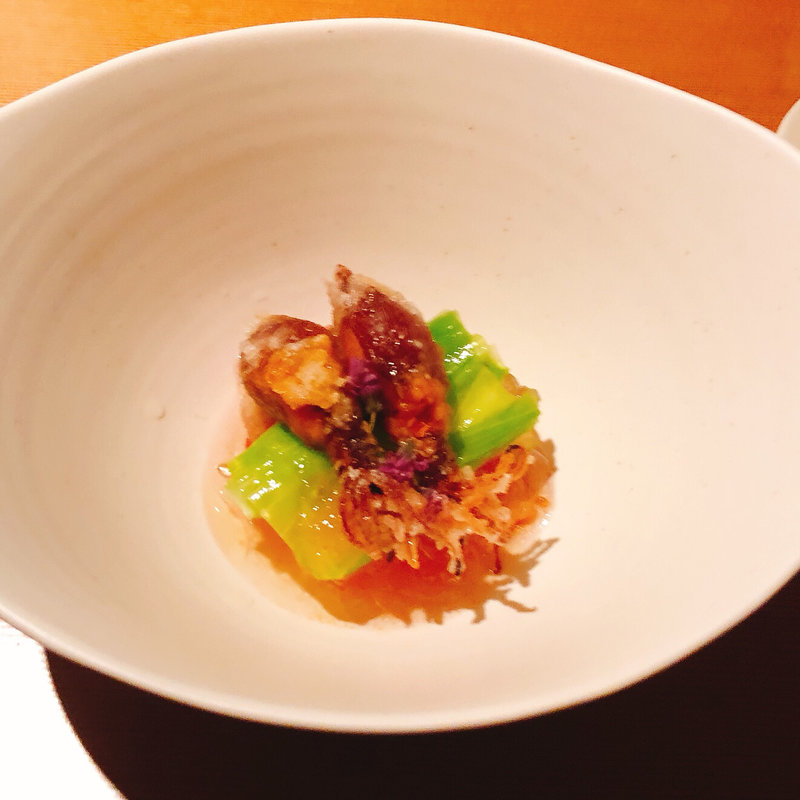 ホタルイカのおひたし(可不可)