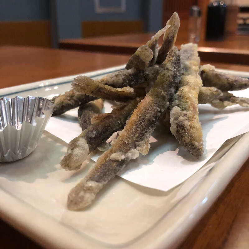 どじょうの唐揚げ(魚料理 遠州屋)