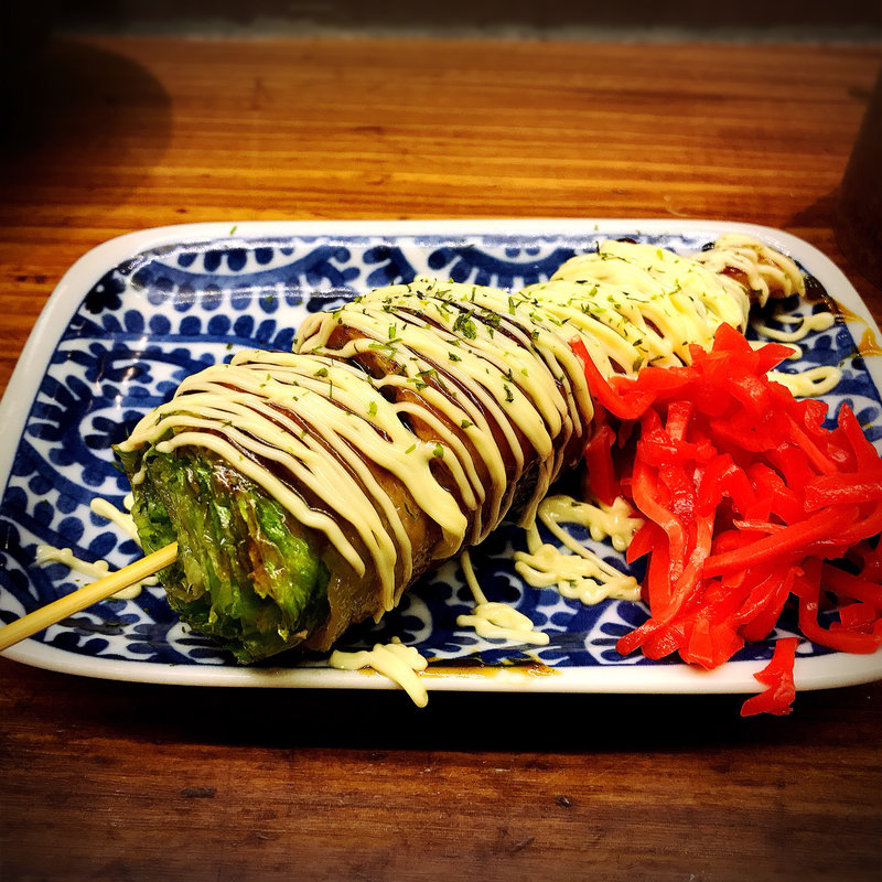 名物レタス巻き（ソース）(博多串焼き・野菜巻き工房 ごりょんさん 渋谷店)
