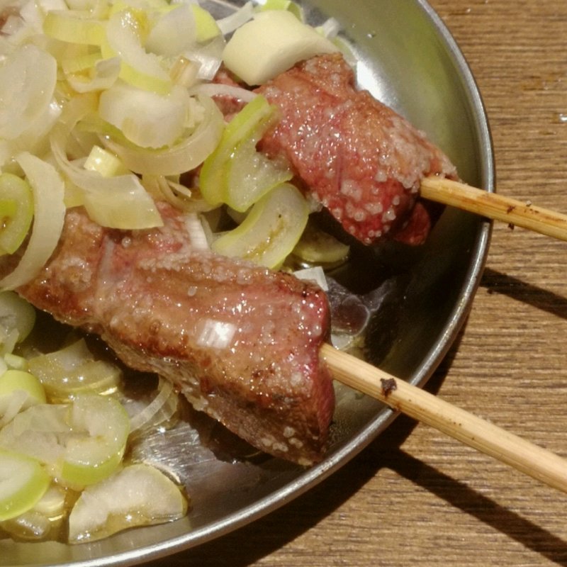 レバ塩焼き(四文屋 天神一号店)