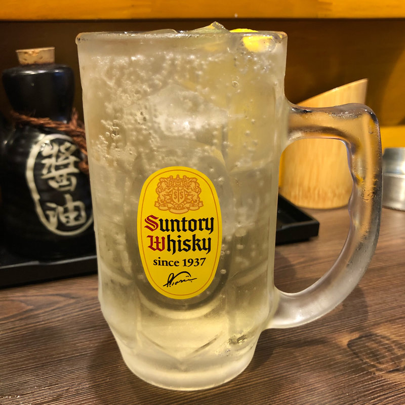 角ハイボール(備長炭火焼  とり悠)