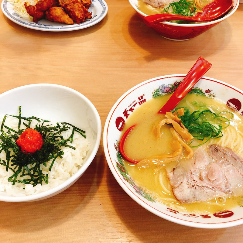 明太子ごはん定食(天下一品 水道橋店 （てんかいっぴん）)