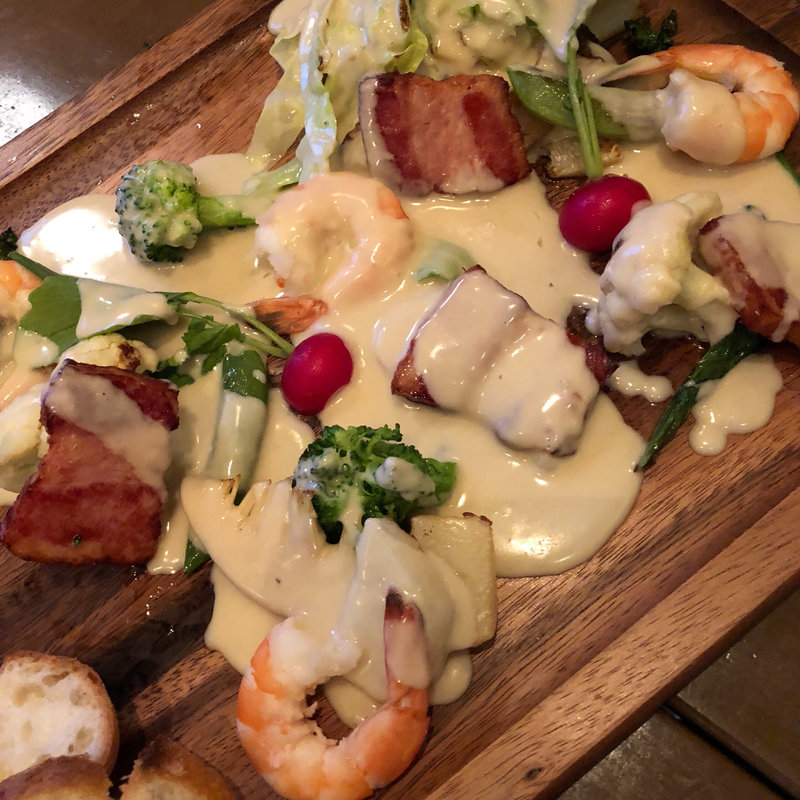 濃厚チーズフォンデュ(The Oyster bar KOBE)