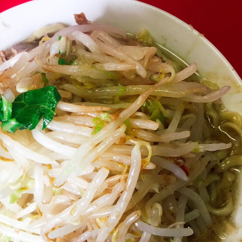 ラーメン ニンニク(ラーメン二郎 三田本店 （らーめんじろう）)
