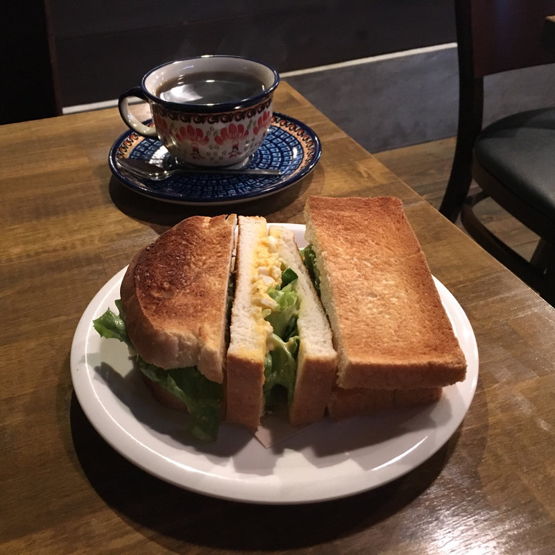 エッグトーストモーニング(Cafe 季庵 Sweets Room 松井山手店 （カフェ ぎあん スウィートルーム）)