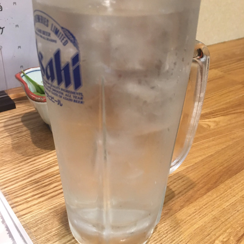 麦焼酎水割り(鳥益 （とります）)