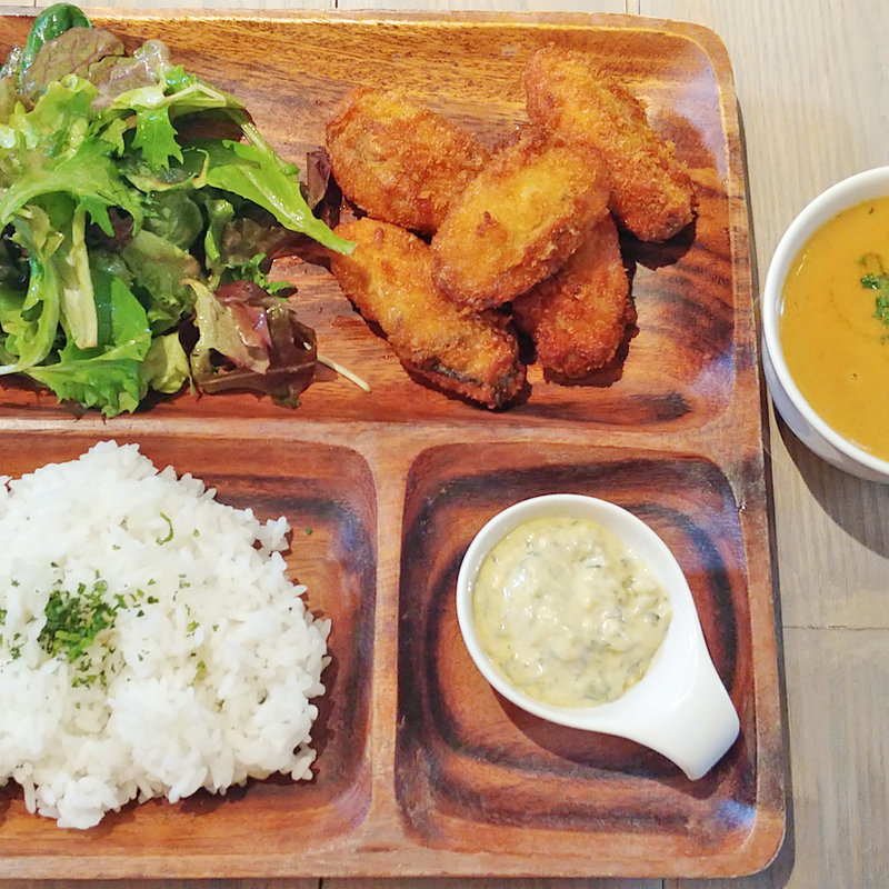 Frird Oyster Rice Plate(Brasserie Brown. with Virgin Oyster House(ブラッスリーブラウンウィズヴァージンオイスターハウス))