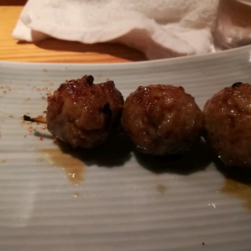 つくね(備長炭焼一久)