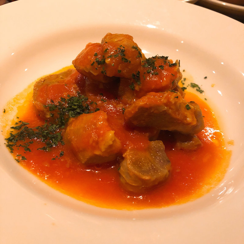 豚肉のトマト煮込み(ラ コシーナ デル クアトロ)