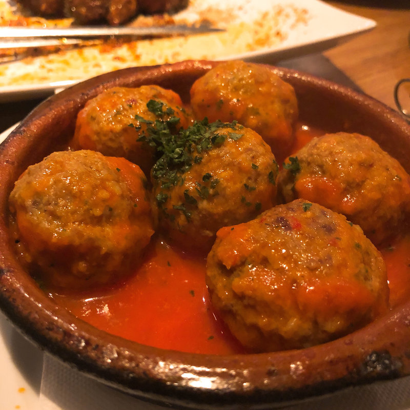 ミートボールのトマト煮込み(ラ コシーナ デル クアトロ)