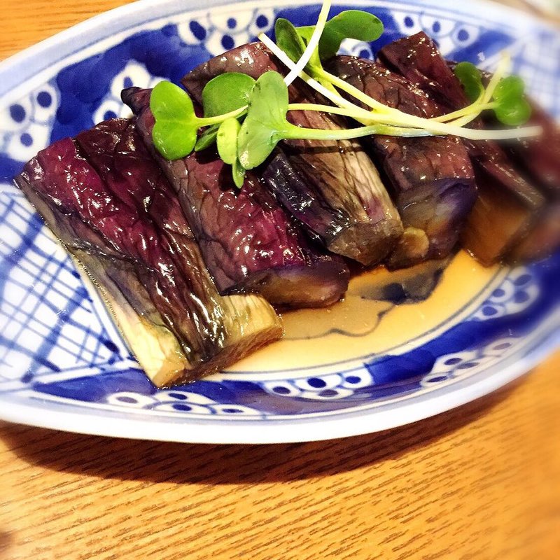 茄子の煮浸し(おは肴)