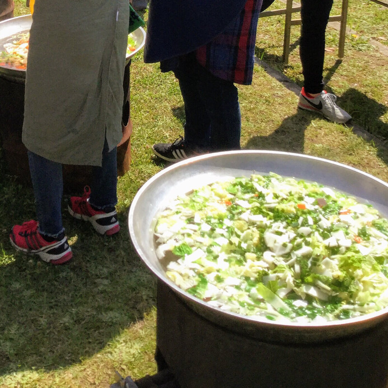 豚汁(さがらの森)