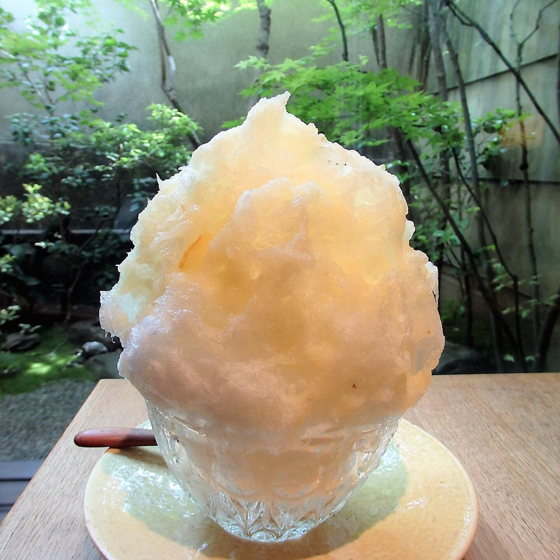 日向夏のかき氷(祇園NITI （ニチ）)