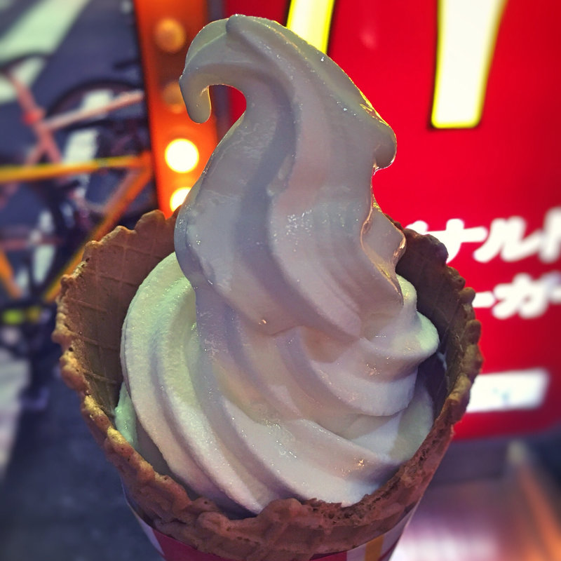 ワッフルコーン プレーン(マクドナルド 西新中央商店街店)