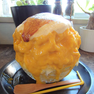 炙りかぼちゃかき氷(cocoo　cafｅ （コクウカフェ）)
