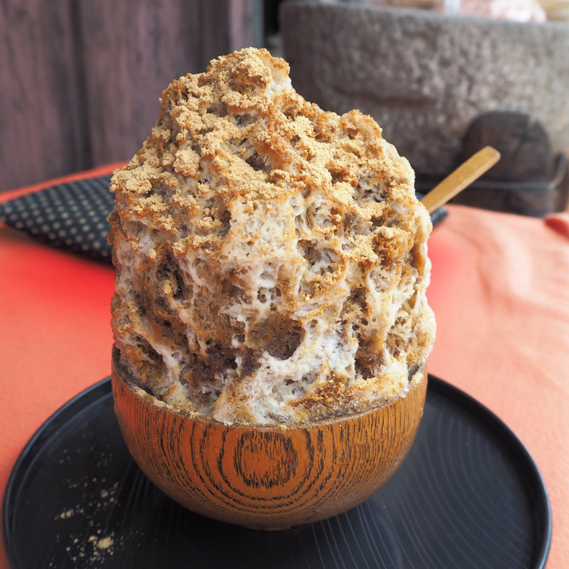 黒蜜かき氷(格子家 )