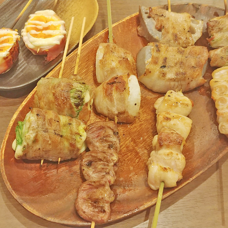 厳選5串(串焼きバル mansun 池袋東口店)