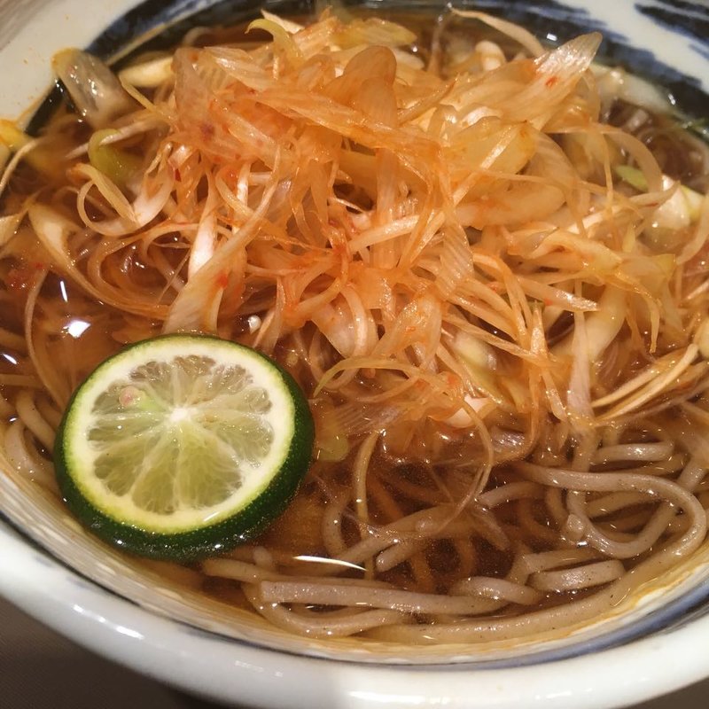 那須白美人ねぎそば(めんや 芽吹き )