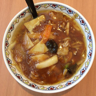 広東麺(ニラそば広東麺 桜木屋)