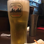 生ビール（中）(炭火 串焼きボンちゃん)