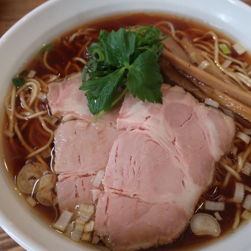 丸鶏醤油大盛(麺屋 花枇)