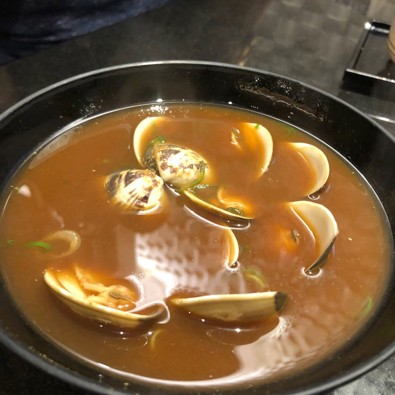 はまぐりの赤だし(にぎり長次郎 吹田上山手店)