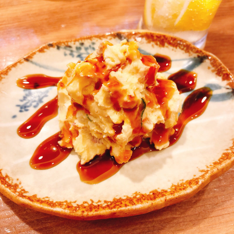 ポテトサラダ(立ち呑みとうどん みのり 大名)