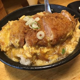 卵とじカツ丼L(パセリ )