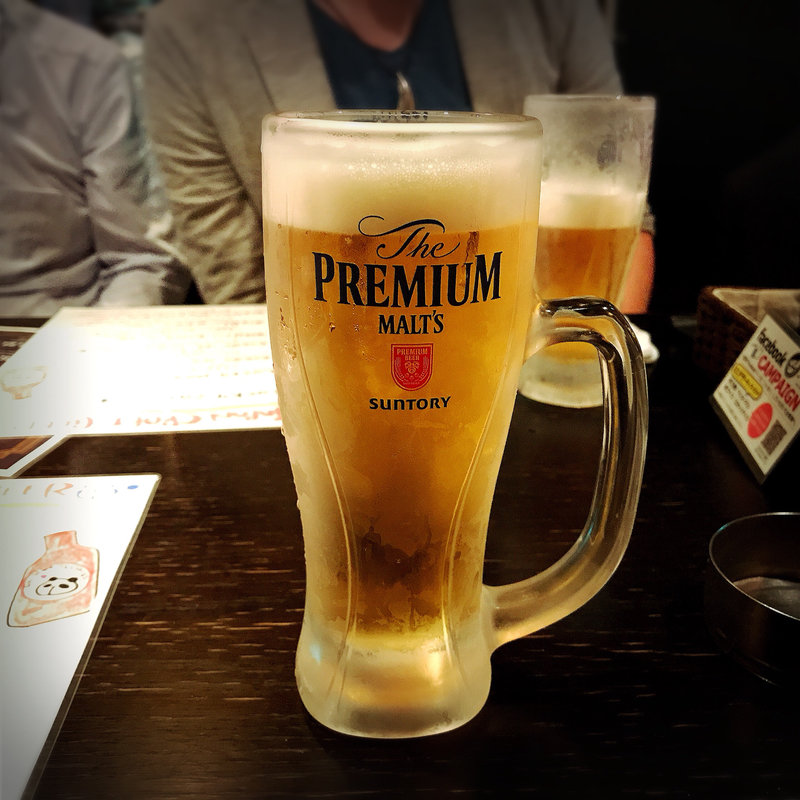 生ビール(餃子バル 大豊記 中目黒)