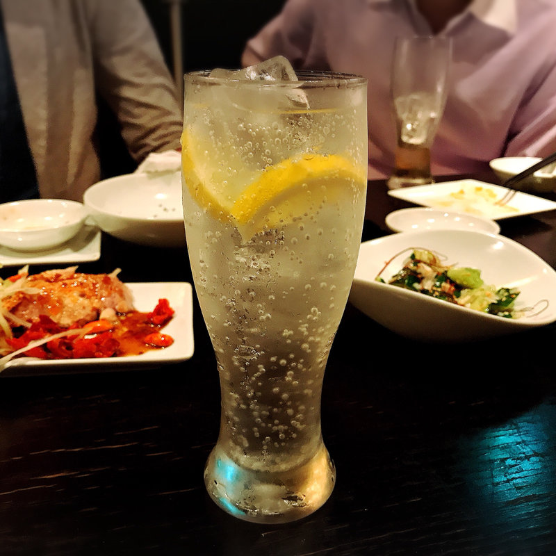 レモンサワー(餃子バル 大豊記 中目黒)