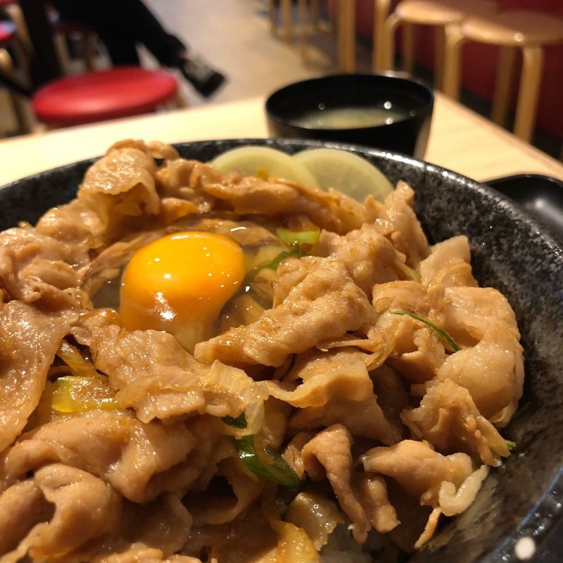 すた丼 肉増し(伝説のすた丼屋 アリオ鳳店)
