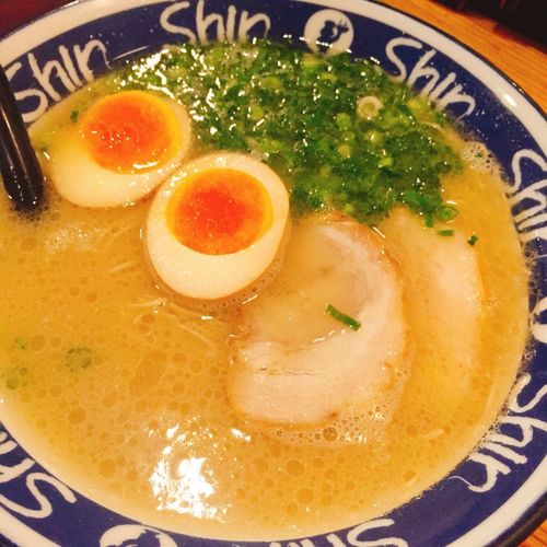 煮玉子入りらーめん(博多らーめん ShinShin 天神本店)の口コミ一覧