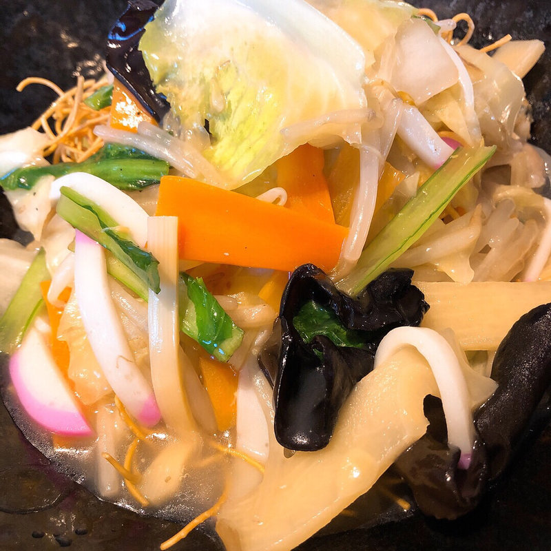 野菜たっぷりうどんとチキン南蛮定食(咲くら 大宮店)