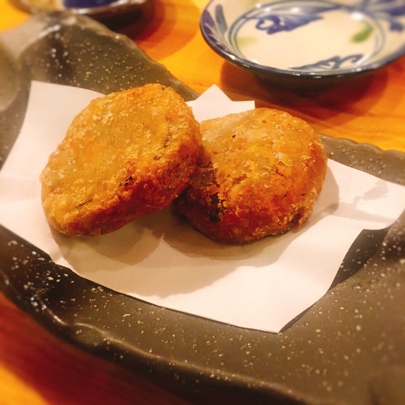 里芋揚げ(地酒と地産料理 花咲)