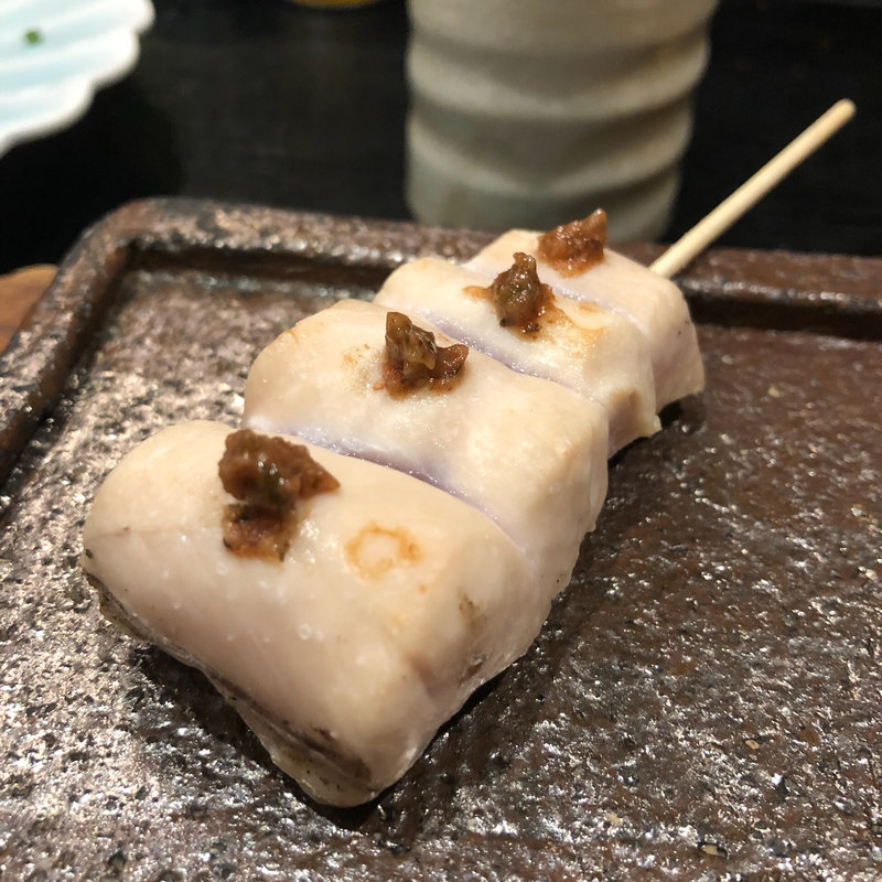 梅ささみ(焼き鳥 松元 西中洲本店)