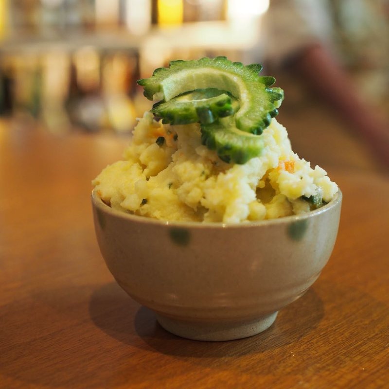 ゴーヤポテサラ(沖縄ダイニング 美ら彩)