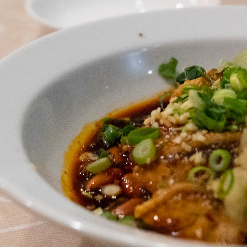 よだれ鶏(紫微星 天満店)