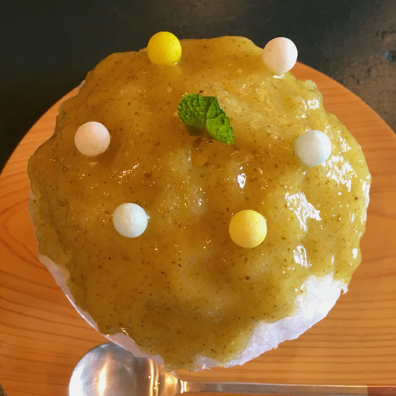 まるごとすだち(瀬戸内 ひだまり かき氷 鷺沼店)