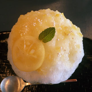 和三盆レモン(瀬戸内 ひだまり かき氷 鷺沼店)