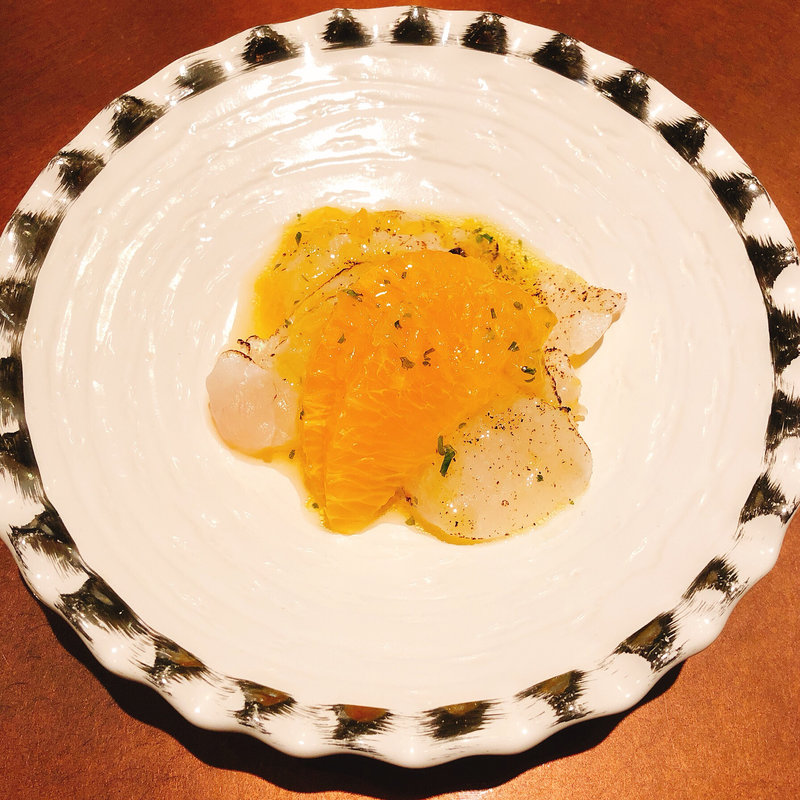 平目のカルパッチョ(晶)