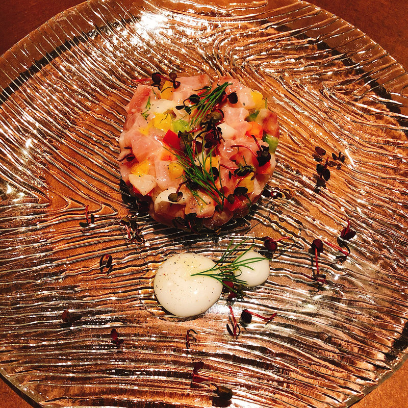 鰤のタルタル(晶)