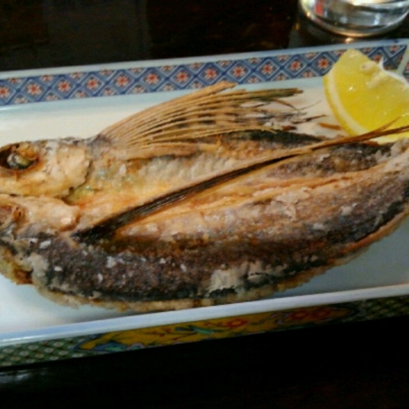 飛び魚の唐揚げ(屋久島 )